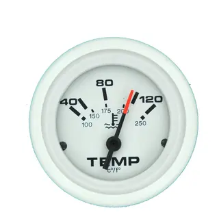 VEETHREE Vanntemp.m&#229;ler 40-120&#176;C &#216;2&quot; - Arctic - 10-180 Ohm