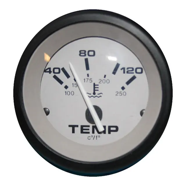 VEETHREE Vanntemp.måler 40-120°C Ø2" - Driftwood - 10-180 Ohm 