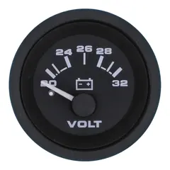 VEETHREE Voltmeter 20-32 Volt &#216;2&quot; - Premier Pro