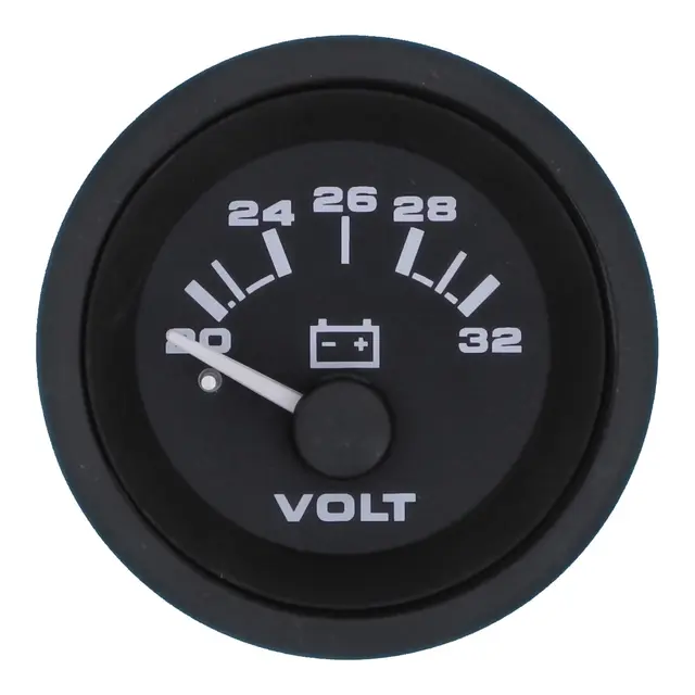 VEETHREE Voltmeter 20-32 Volt Ø2" - Premier Pro 