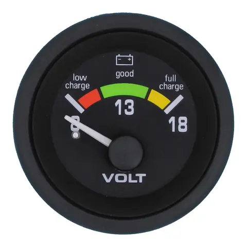VEETHREE Batteri indikator 12V &#216;2&quot; - Premier Pro