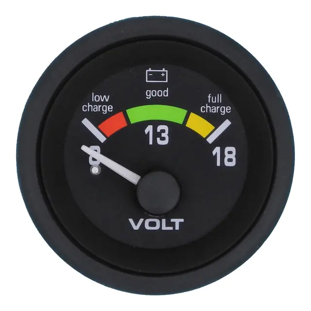 VEETHREE Batteri indikator 12V Ø2" - Premier Pro 