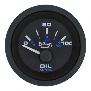 VEETHREE Oljetrykksm&#229;ler 0-100 PSI &#216;2&quot; - Premier Pro