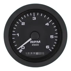 VEETHREE Turteller + Time Bensin 0-6000r &#216;3&quot; - Premier Pro - Outboard/Inboard