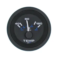VEETHREE Vanntemp.m&#229;ler 40-120&#176;C &#216;2&quot; - Premier Pro - 240-33 Ohm