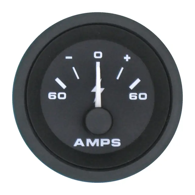 VEETHREE Amperemeter 60-0-60 A Ø2" - Premier Pro 