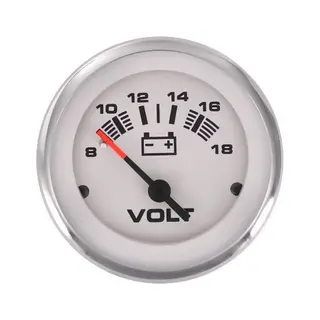 VEETHREE Voltmeter 8-18 Volt &#216;2&quot; - Lido