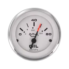 VEETHREE Oljetrykksm&#229;ler 0-80 PSI &#216;2&quot; - Lido Pro