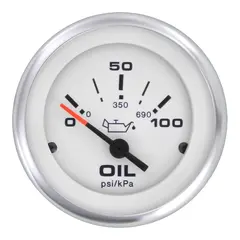 VEETHREE Oljetrykksm&#229;ler 0-100 PSI &#216;2&quot; - Lido Pro