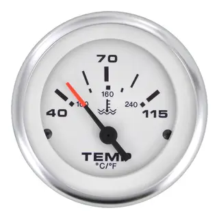 VEETHREE Vanntemp.m&#229;ler 40-120&#176;C &#216;2&quot; - Lido Pro - 10-180 Ohm