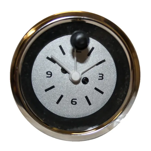 VEETHREE Klokke Quartz Ø2" - Argent 