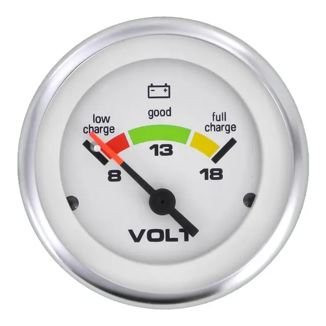 VEETHREE Batteri indikator 12V Ø2" - Lido Pro 
