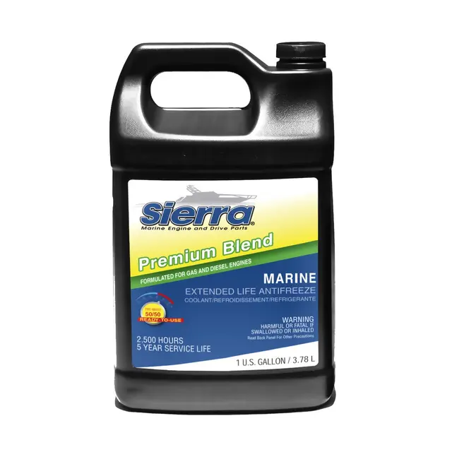 SIERRA Frostvæske, Extended Life Ferdigblandet, klar til bruk - 3,8 liter 
