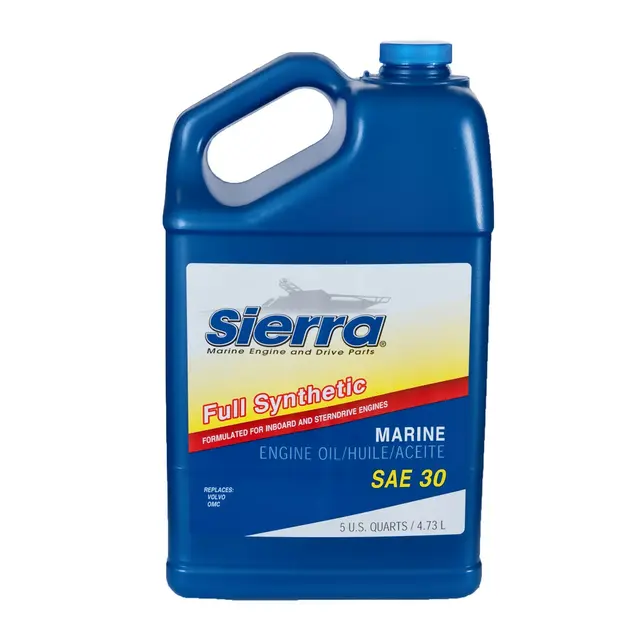 SIERRA SAE 30 - Full syntetisk motorolje Leveres i 4,7 liters kanne 
