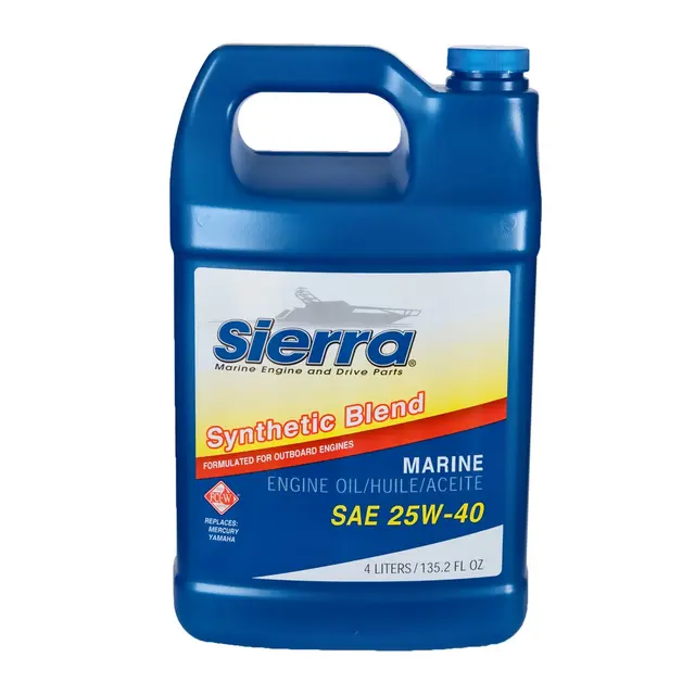 SIERRA Halvsyntetisk Olje - 25W-40 FC-W 3,8 liter 