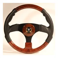 OBA Ratt Sort/Rosentre (FANTASY WOOD) &#216;35,0 cm - u/hub