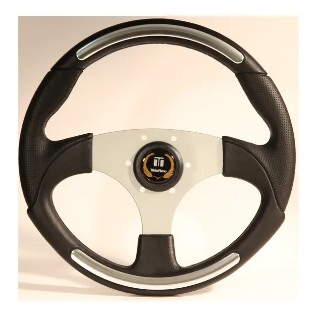 OBA Ratt Sort/Alu/Sølv (FANTASY NAVY) Ø35,0 cm - u/hub 