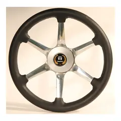 OBA Ratt Sort/Crom 6-eker (MERCURY) &#216;34,0 cm - u/hub
