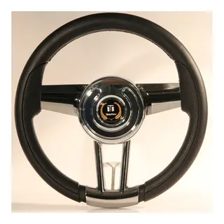 OBA Ratt Sort/Crom (GARBINO CROMATO) &#216;36,0 cm - u/hub