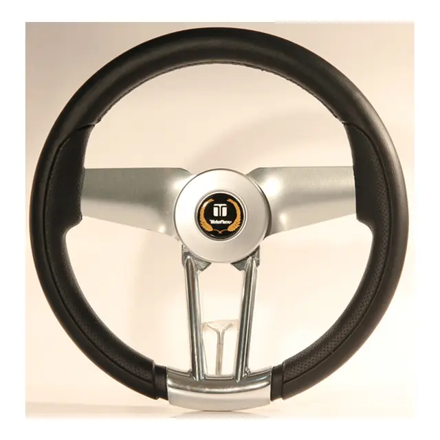 OBA Ratt Sort/Alu (GARBINO BRILL) Ø36,0 cm - u/hub 