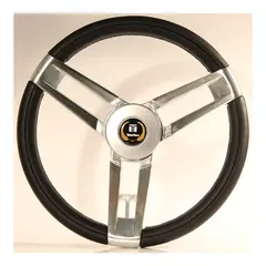 OBA Ratt Sort/Crom (MAGELLANO) &#216;36,0 cm - u/hub