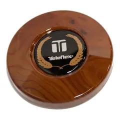 OBA Senterdeksel for ratt &quot;Rosentre&quot; Heldekkende