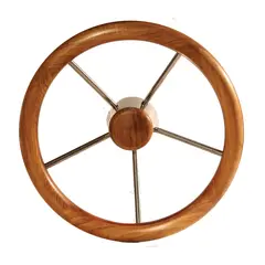 MAVI-MARE Ratt Teak 5-eket (V.39T) &#216;35,0 cm - Passer rett p&#229; styresnekka