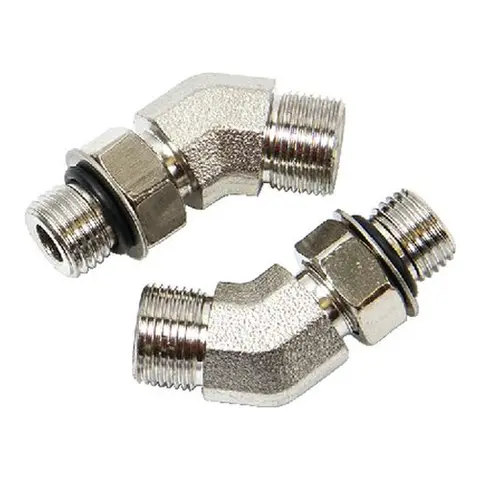 TELEFLEX Overgang vinklet HF6011 (Orb 5 - 45grader) - 2stk 