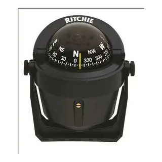 RITCHIE&#160;Kompass B51 -&#160;Brakett montert Sort - For b&#229;ter opptil 24 fot.