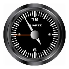 FARIA Klokke Quartz Analog &#216;2&quot; - Sort