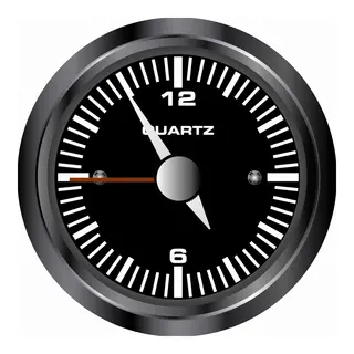 FARIA Klokke Quartz Analog &#216;2&quot; - Sort