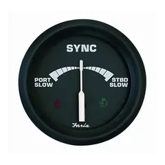 FARIA Synkronistator, 2 motorer, bensin &#216;3&quot; - Sort - f.inboard/outboard