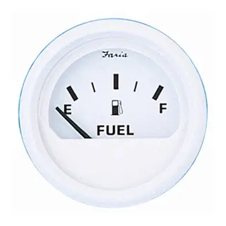 FARIA Tankm&#229;ler Drivstoff (EU std.) &#216;2&quot; - Hvit - 10-180 Ohm(EU)