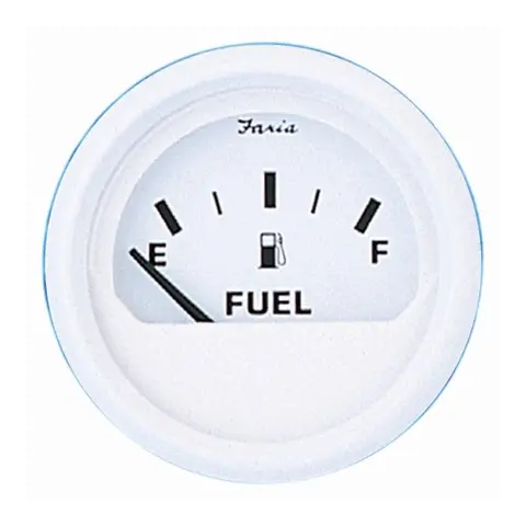 FARIA Tankm&#229;ler Drivstoff (EU std.) &#216;2&quot; - Hvit - 10-180 Ohm(EU)