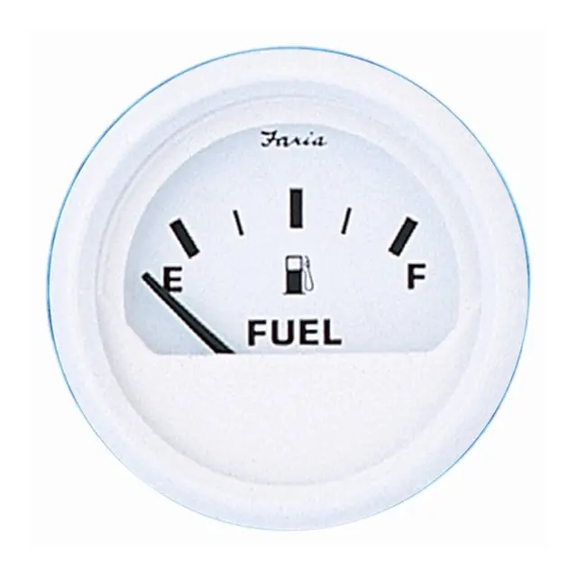FARIA Tankmåler Drivstoff (EU std.) Ø2" - Hvit - 10-180 Ohm(EU) 