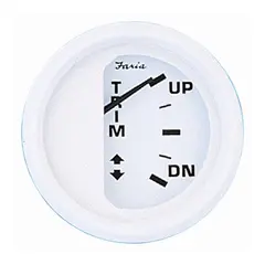 FARIA Trimindikator for Mercury, Volvo &#216;2&quot; - Hvit