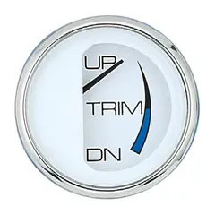 FARIA Trimindikator Merc./Mar./Volvo DP &#216;2&quot; - Hvit bl.ring