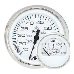 FARIA Motoroverv&#229;king System OMC &#216;2&quot; - Hvit bl.ring - OMC Syst.Chk 96-&gt;