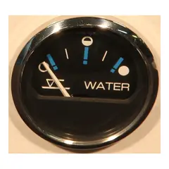 FARIA Tankm&#229;ler Vann (EU std.) &#216;2&quot; - Sort bl.ring - 10-180 Ohm(EU)