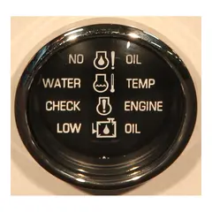 FARIA Motoroverv&#229;king System OMC &#216;2&quot; - Sort bl.ring - OMC Syst.Chk 96-&gt;