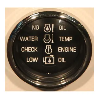 FARIA Motoroverv&#229;king System OMC &#216;2&quot; - Sort bl.ring - OMC Syst.Chk 96-&gt;