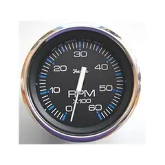 FARIA Turteller + Time Diesel 0-4000rpm &#216;3&quot; - Sort bl.ring - f. mek.uttak/dynamo