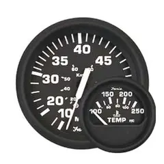 FARIA Tankm&#229;ler Drivstoff (US std.) &#216;2&quot; - Sort - 240-33 Ohm(US)