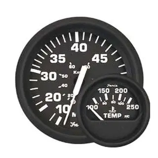 FARIA Tankmåler Drivstoff (US std.) Ø2" - Sort - 240-33 Ohm(US) 
