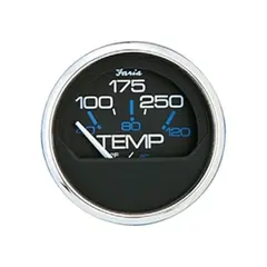 FARIA Temp. m&#229;ler for Outboard Pakke &#216;2&quot; - Sort bl.ring - inkl. sensor