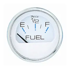 FARIA Tankm&#229;ler Drivstoff (US std.) &#216;2&quot; - Hvit bl.ring - 240-33 Ohm(US)