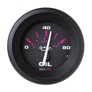 VEETHREE Oljetrykksm&#229;ler 0-80 PSI &#216;2&quot; - Amega
