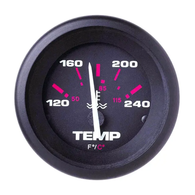 VEETHREE Vanntemp.måler 120 - 240°F Ø2" - Amega - 240-33Ohm 