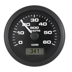 VEETHREE Fartsm&#229;ler for GPS 0-30 knop &#216;3&quot; - Premier Pro - u/ GPS