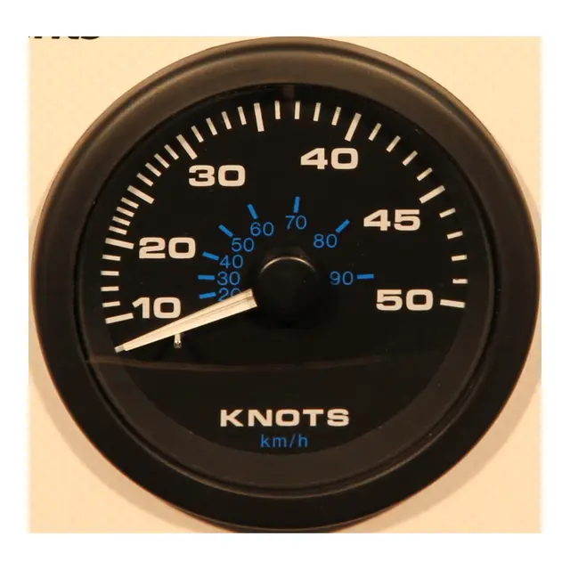 VEETHREE Fartsmåler 0-50 knop Ø3" - Premier Pro 